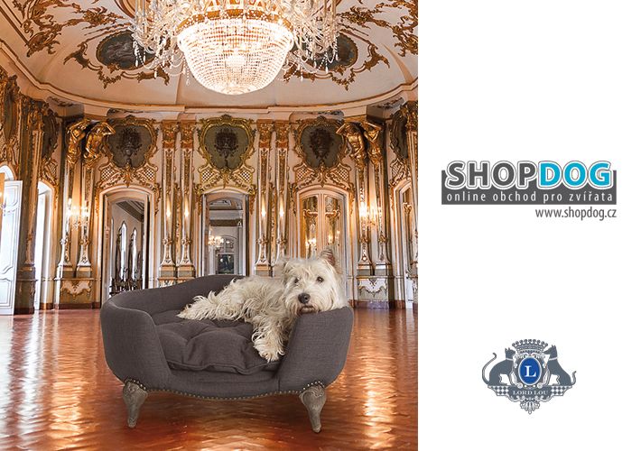 luxusn postele pro psy znaky LORD LOU, kolekce Antoinette - www.shopdog.cz - KRAFT Servis s.r.o.