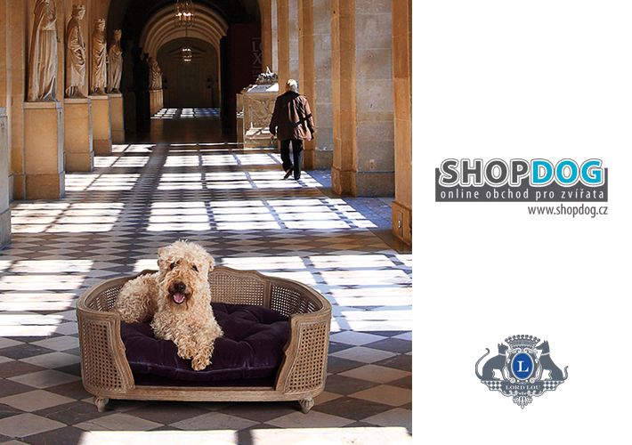 luxusn postele pro psy znaky LORD LOU, kolekce Arthur - www.shopdog.cz - KRAFT Servis s.r.o.