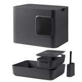 toaleta pro ko�ky Hoopo �ed� - pohled 3 - www.shopdog.cz