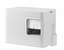 toaleta pro ko�ky Hoopo b�l� - pohled 4 - www.shopdog.cz