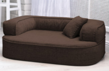 ortopedick� pelech, sofa pro psa LOTTE velikost L hn�d� 2