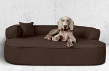 ortopedick� pelech, sofa pro psa LOTTE velikost XXL hn�d� 4