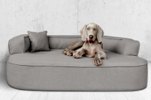 ortopedick pelech, sofa pro psa LOTTE velikost XXL grafit 4 - pohled 1 - www.shopdog.cz