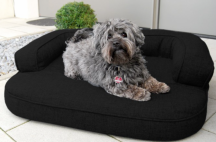 ortopedick� pelech, sofa pro psa LOTTE velikost XL �ern� 3