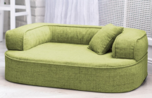 ortopedick� pelech, sofa pro psa LOTTE velikost L zelen� 2