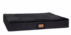 ortopedick� matrace velur, ply� velikost M �ern� 1 - www.shopdog.cz
